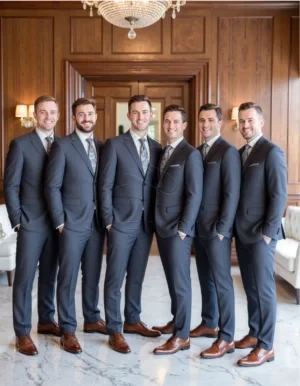 Name_flux_00001_egtap_1762329271 Versatile Grey Stripe Business Suit | Italian Wool Custom Tailoring | Multi-Occasion Professional Wear