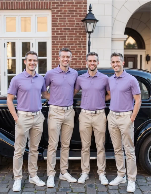 Name_flux_00001_qiehx_1764134717 Elevate Your Team's Style with Our Custom-Fit Cactus Purple Polo