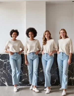 Matilda Cotton Raglan Shirt in Almond | Versatile Custom Wear | Bulk OEM Orders