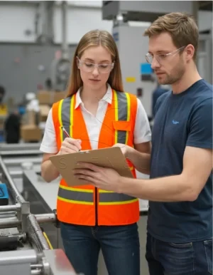 ANSI-Certified Women's Hi-Vis Safety Vest with Reflective Strips | Custom Logo OEM Available