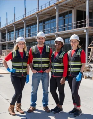 High-Vis Multi-Pocket ANSI Safety Vest | Reflective Work Vest with Custom Branding