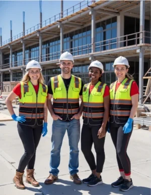 ANSI Certified High-Visibility Safety Vest | Multi-Pocket Reflective Workwear | Custom OEM