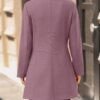 Women's Solid Color Single-Breasted Coat | Casual Fall & Winter Outerwear