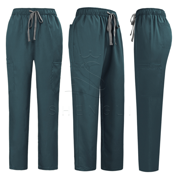 Women's Medical Scrub Set | V-Neck Top & Cargo Pants Uniform for Nurses & Healthcare Workers