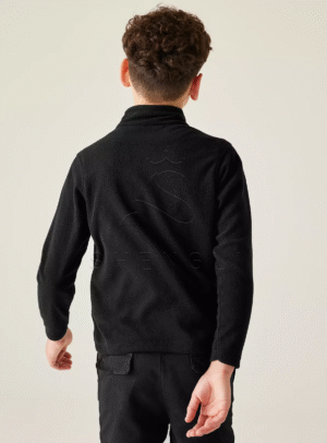 Kids' Half-Zip Fleece Pullover | Warm Lightweight Boys' Layering Top