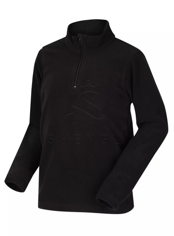 Kids' Half-Zip Fleece Pullover | Warm Lightweight Boys' Layering Top