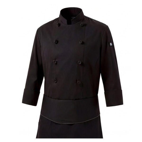 Premium Black Chef Jacket - Professional Nanobanana Pro Chef Uniform