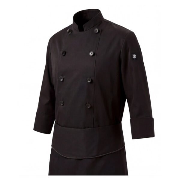 Premium Black Chef Jacket - Professional Nanobanana Pro Chef Uniform