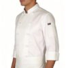 Premium White Chef Jacket - Professional Stain Resistant Chef Uniform for Men