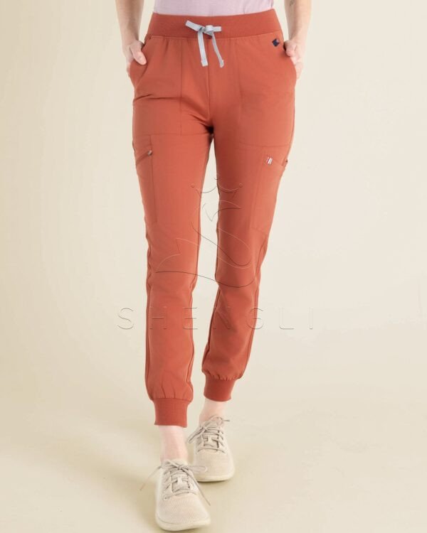 Women's Multi-Pocket Scrub Joggers | Stretch Medical Uniform Pants for Healthcare Professionals