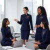 Elegant Heritage Traditional Chinese Embroidery Business Suit | Premium Formal Office Uniform