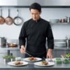 Premium Black Chef Jacket - Professional Nanobanana Pro Chef Uniform