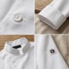 Premium White Chef Jacket - Professional Stain Resistant Chef Uniform for Men