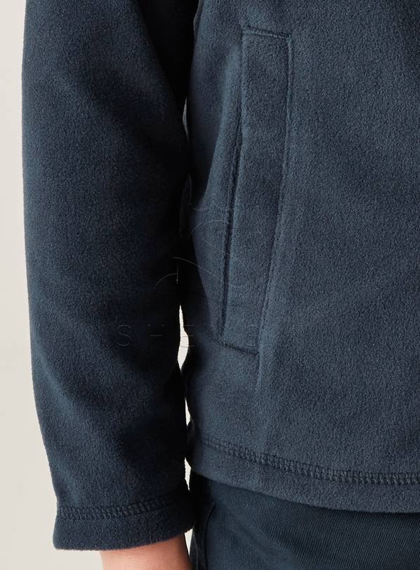 Kids' Full-Zip Polar Fleece Jacket | Warm & Lightweight Boys Outerwear