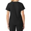 Women’s 4-Way Stretch V-Neck Scrub Top – Multi-Pocket Medical Uniform for Nurses & Healthcare Workers