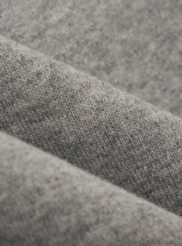 Grey Marl Crew Neck Sweatshirt | Premium Loose Fit Casual Basic Pullover