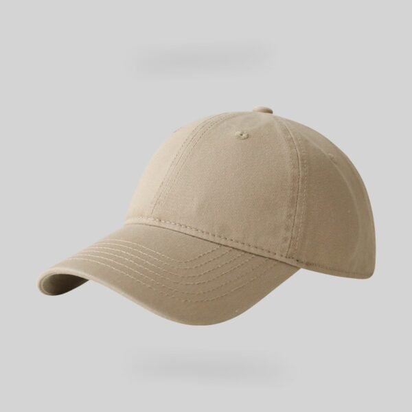 Premium Washed Solid Cotton Baseball Cap - Unisex Classic Adjustable Casual Dad Hat