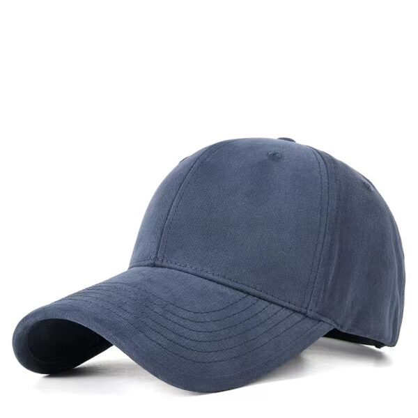 Classic Solid Color Cotton Baseball Cap – Unisex Adjustable Casual Outdoor Dad Hat