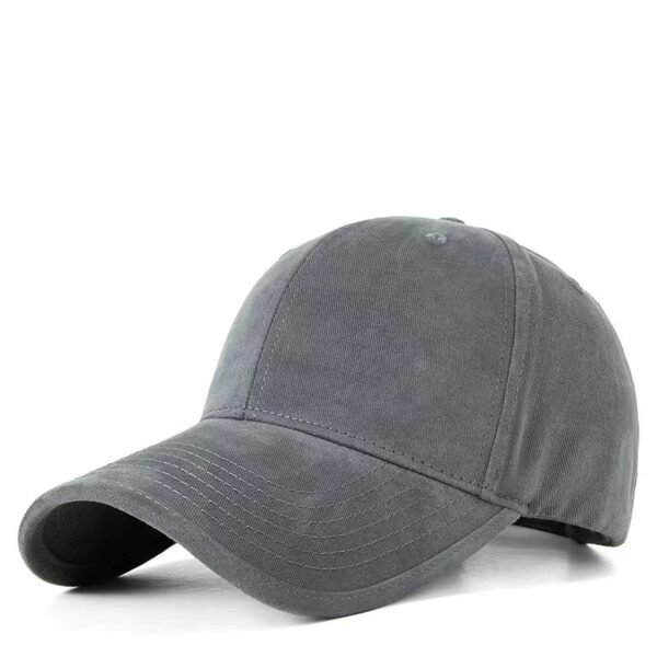 Classic Solid Color Cotton Baseball Cap – Unisex Adjustable Casual Outdoor Dad Hat