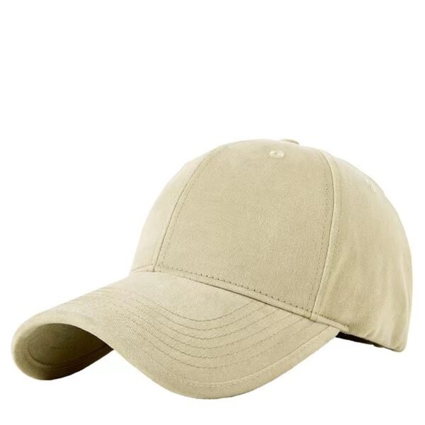 Classic Solid Color Cotton Baseball Cap – Unisex Adjustable Casual Outdoor Dad Hat