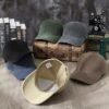 Classic Solid Color Cotton Baseball Cap – Unisex Adjustable Casual Outdoor Dad Hat