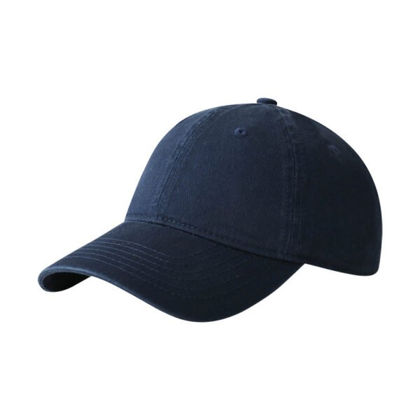 Premium Washed Solid Cotton Baseball Cap - Unisex Classic Adjustable Casual Dad Hat