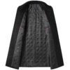 Premium Men's Turn-Down Collar Wool Blend Mid-Length Thickened Winter Overcoat