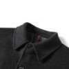 Premium Men's Turn-Down Collar Wool Blend Mid-Length Thickened Winter Overcoat