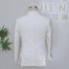 Ivory White Safari Blazer | Water-Resistant Wedding & Business Jacket