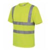 Hi Visibility Short Sleeve Safety T-Shirt - Reflective Workwear for Construction & Road Safety