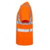 Hi Vis Orange Safety T-Shirt - Reflective Workwear for Construction & Road Safety