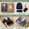 British School Uniform Blazer Set for Boys | Eton Blue Elite 3-Piece Outfit