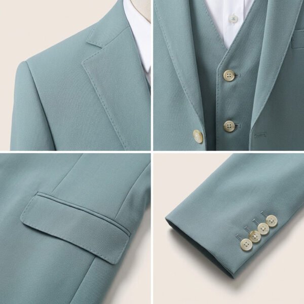 Mint Green 3-Piece Suit | Ivy League Style for Business & Weddings