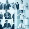Ivory White Safari Blazer | Water-Resistant Wedding & Business Jacket