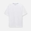 White & Grey 3-Stripe Raglan T-Shirt | Casual Sporty Tee