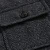 Men's Herringbone Tweed Vest – Classic V-Neck Waistcoat for Business & Casual