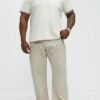 DM_20260127155855_006 Men's Cream Quarter-Zip Polo Shirt - Premium Textured Casual & Smart-Casual Top