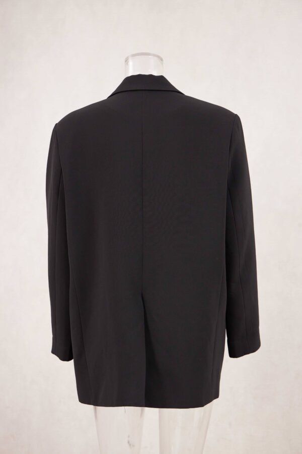 Women's Oversized Black Blazer - Casual & Formal Office Jacket