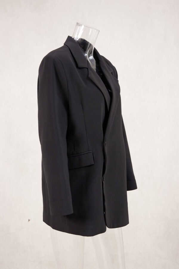 Women's Oversized Black Blazer - Casual & Formal Office Jacket