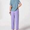 Women’s Two-Tone Wrap Scrub Set | Medical Uniform for Nurses & Healthcare Workers