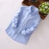 Kids Classic Oxford Cotton Button-Down Shirt - Long Sleeve Casual & Formal Wear