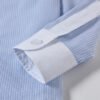 Kids' Blue Striped Dress Shirt with White Collar - School & Formal Wear
