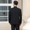 Men’s Classic Zhongshan Suit - Modern Mandarin Collar Two-Piece Set