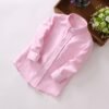 Kids Classic Oxford Cotton Button-Down Shirt - Long Sleeve Casual & Formal Wear