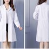 Women's White Lab Coat - Professional Medical Uniform for Nurses & Doctors