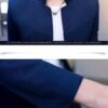 Men’s Slim Fit Mandarin Collar Blazer Jacket - Stand Collar Casual Business Coat