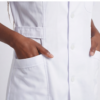 3 Women Short Sleeve White Nurse Dress | Professional Medical Uniform Scrub Dress For Hospital Clinic