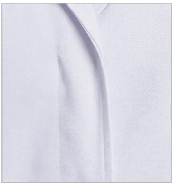 4 Women Tailored White Lab Coat | Professional Long Sleeve Medical Doctor Nurse Uniform