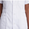 4 Women Short Sleeve White Nurse Dress | Professional Medical Uniform Scrub Dress For Hospital Clinic