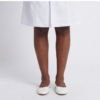 5 Women Short Sleeve White Nurse Dress | Professional Medical Uniform Scrub Dress For Hospital Clinic